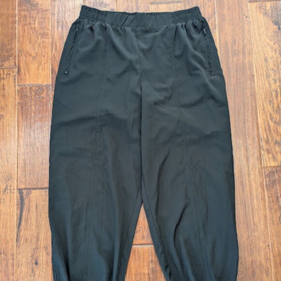 Body By Us Black Elastic Waist Joggers with Pockets Womens Size Large - Picture 1 of 5